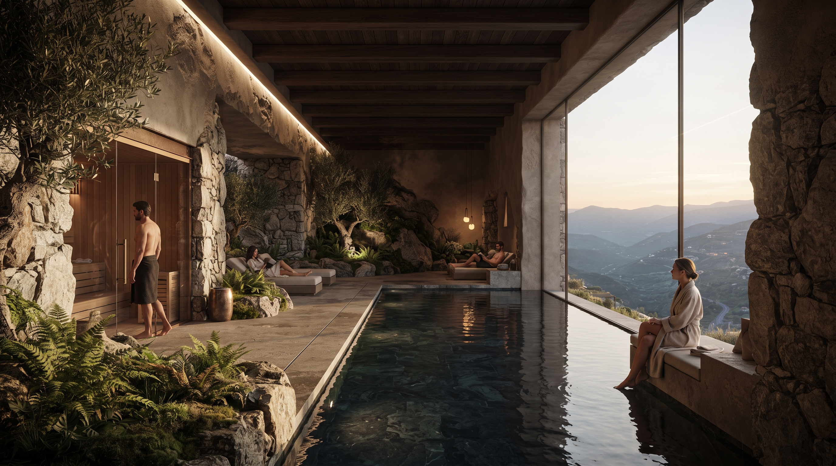Spa Pool View