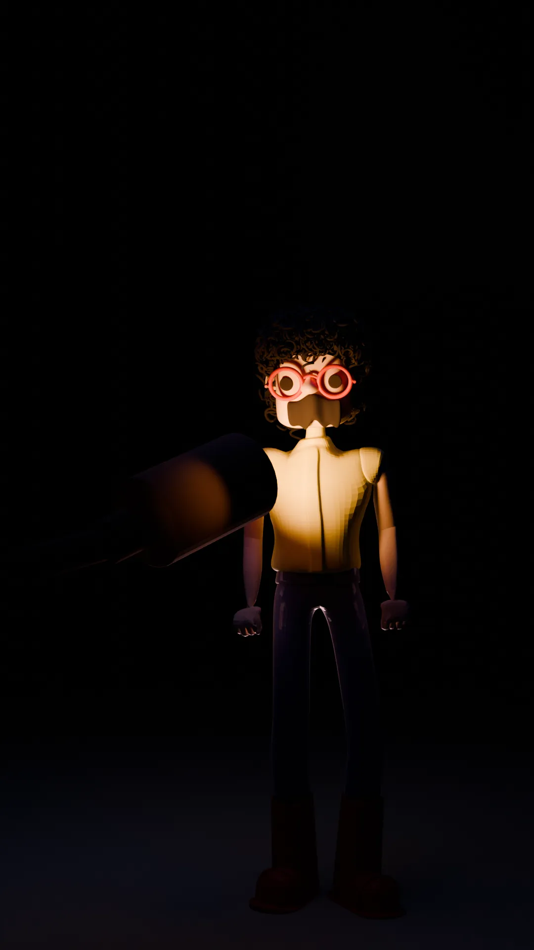 Scared Man